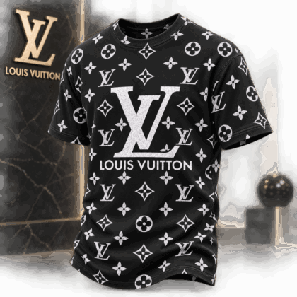Louis Vuitton | Oversized Monogram Print T-Shirt Winter 2026 Collection