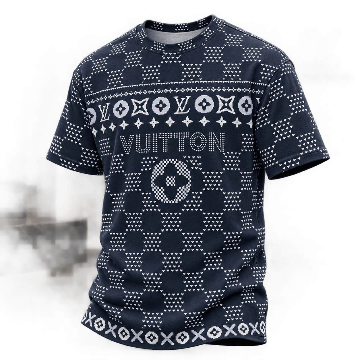 Louis Vuitton | Fair Isle Monogram T-Shirt Winter 2026 Collection