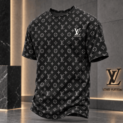 Louis Vuitton | Monochrome Allover Monogram T-Shirt Fall 2026 Collection