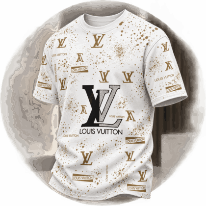 Louis Vuitton | Gold Splatter Monogram T-Shirt Fall 2026 Collection
