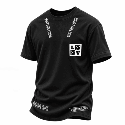 Louis Vuitton | Dice Grid Typography T-Shirt Winter 2026 Collection