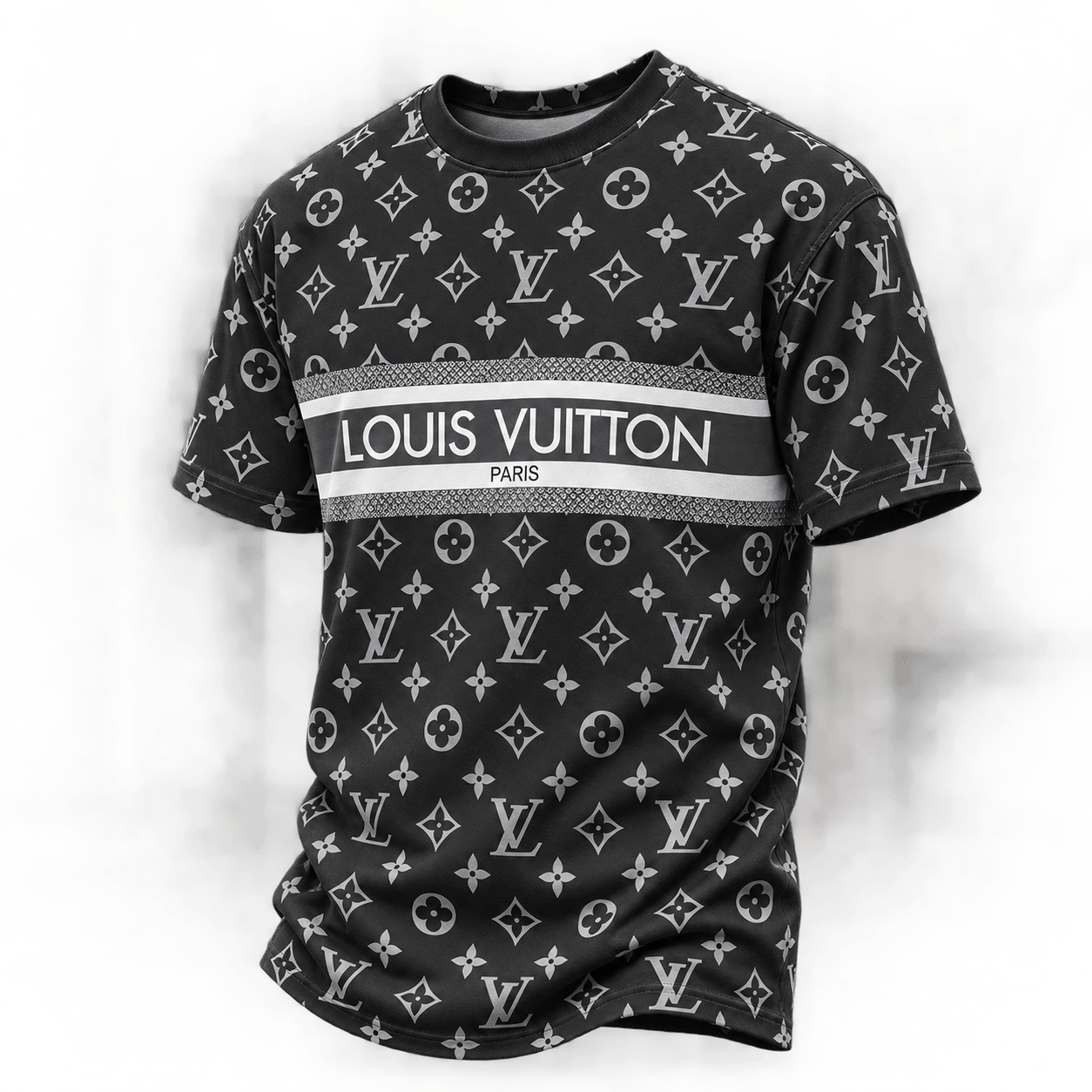 Louis Vuitton | Monogram Stripe Print T-Shirt Fall 2026 Collection
