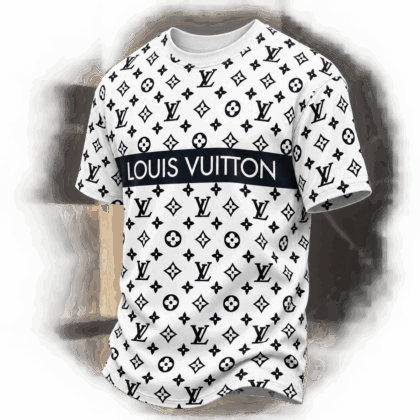 Louis Vuitton | Monogram Logo Stripe T-Shirt Fall 2026 Collection