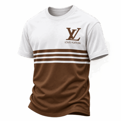 Louis Vuitton | Triple Stripe Colorblock T-Shirt Fall 2026 Collection