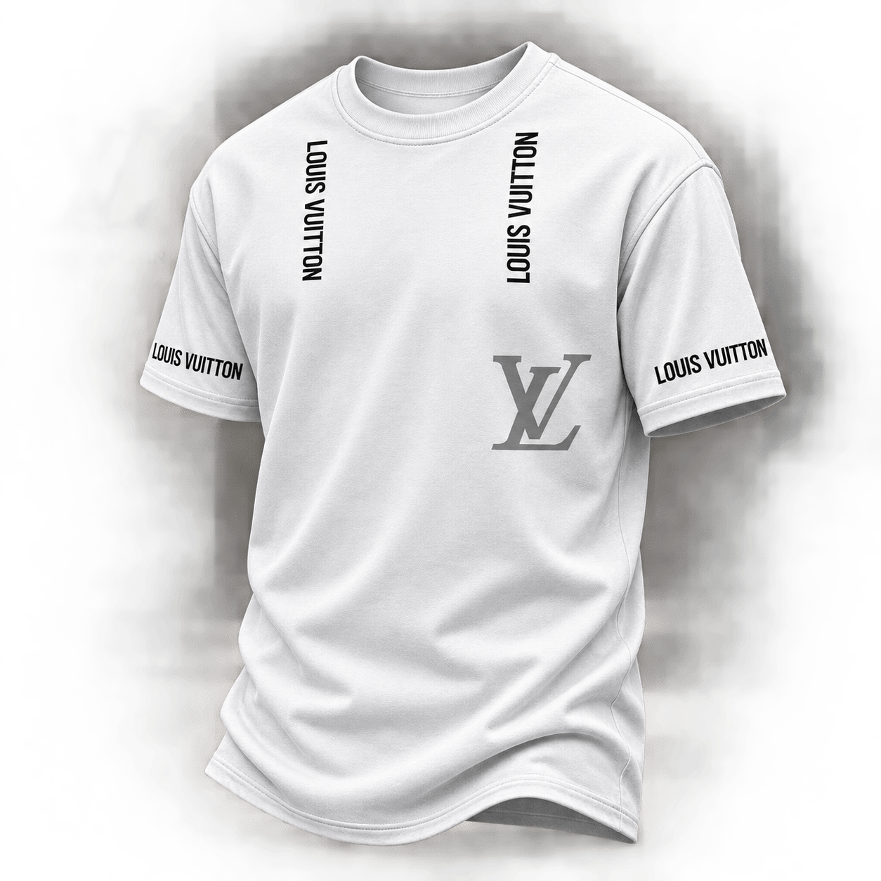 Louis Vuitton | Vertical Monogram Typography T-Shirt Winter 2026 Collection