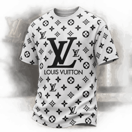 Louis Vuitton | Oversized Monogram Scatter T-Shirt Fall 2026 Collection