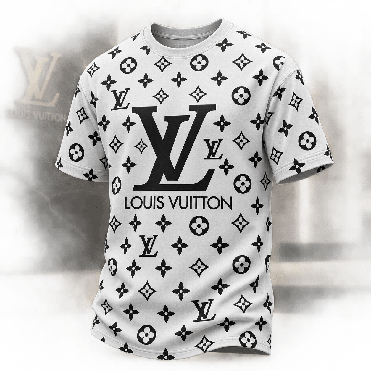 Louis Vuitton | Oversized Monogram Scatter T-Shirt Fall 2026 Collection
