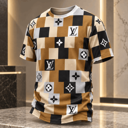 Louis Vuitton | Monogram Mosaic Print T-Shirt Fall 2026 Collection