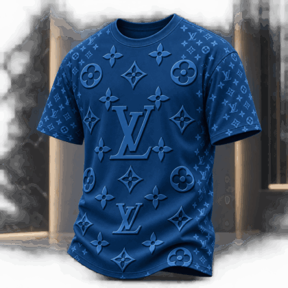 Louis Vuitton | Embossed Monogram Print T-Shirt Fall 2026 Collection