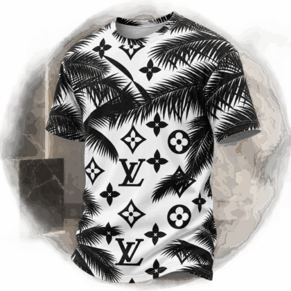 Louis Vuitton | Monogram Palm Print T-Shirt Winter 2026 Collection