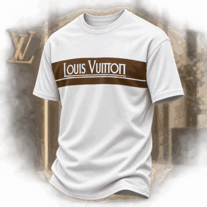 Louis Vuitton | Heritage Logo Chest Stripe T-Shirt Winter 2026 Collection