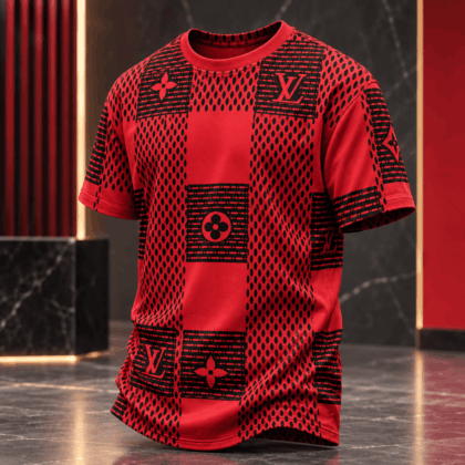 Louis Vuitton | Monogram Mesh Patchwork T-Shirt Fall 2026 Collection