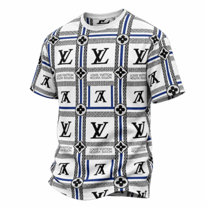Louis Vuitton | Monogram Grid Print T-Shirt Fall 2026 Collection
