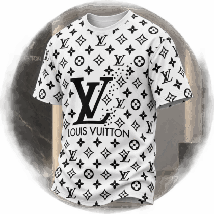 Louis Vuitton | Oversized Monogram Scatter T-Shirt Fall 2026 Collection