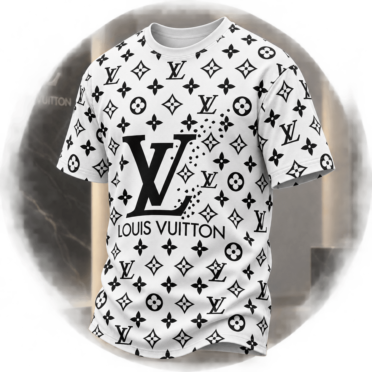 Louis Vuitton | Oversized Monogram Scatter T-Shirt Fall 2026 Collection