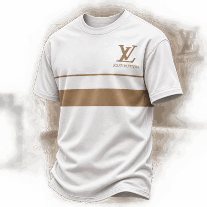 Louis Vuitton | Bronze Chest Stripe T-Shirt Fall 2026 Collection