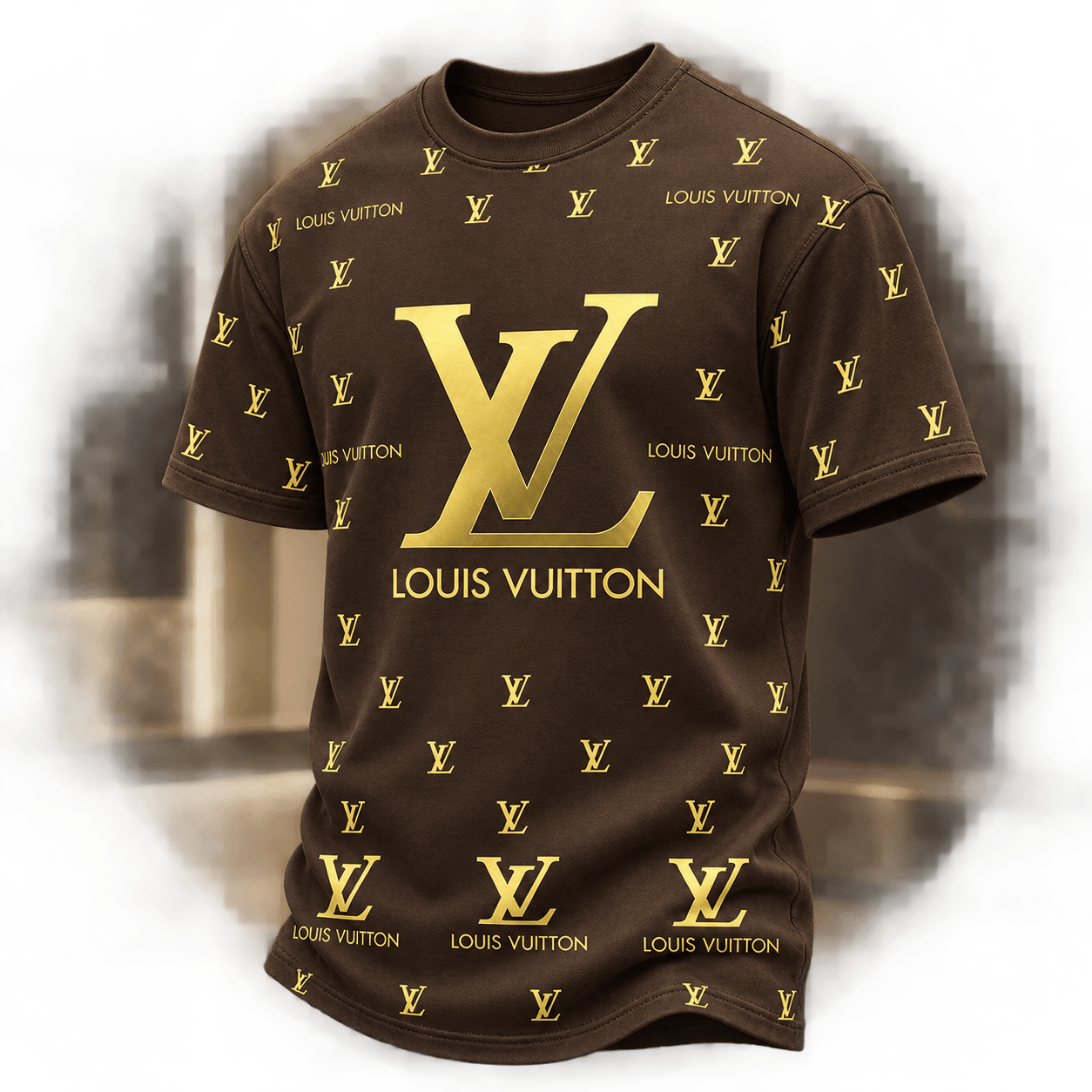 Louis Vuitton | Golden Oversized Monogram T-Shirt Fall 2026 Collection
