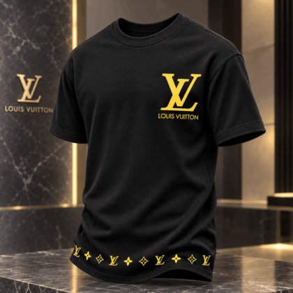 Louis Vuitton | Golden Monogram Trim T-Shirt Fall 2026 Collection