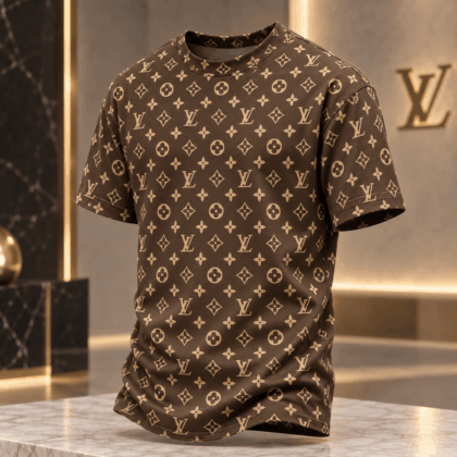 Louis Vuitton | Classic Monogram Print T-Shirt Winter 2026 Collection