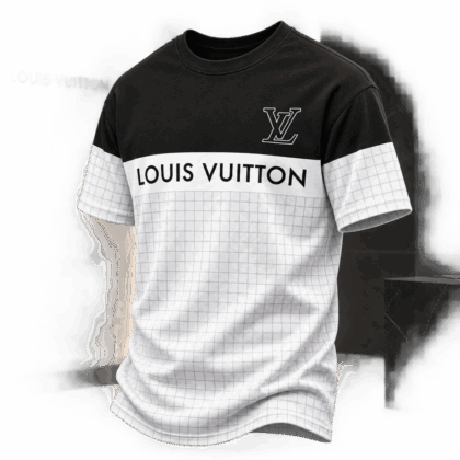 Louis Vuitton | Logo Stripe Grid T-Shirt Fall 2026 Collection