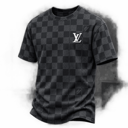 Louis Vuitton | Shadow Checkerboard Print T-Shirt Winter 2026 Collection