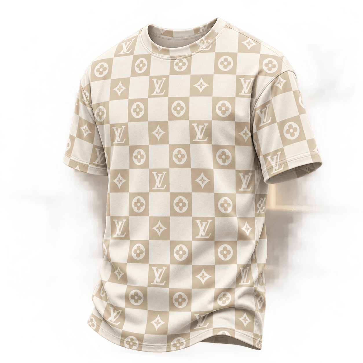 Louis Vuitton | Monogram Checkerboard Print T-Shirt Winter 2026 Collection