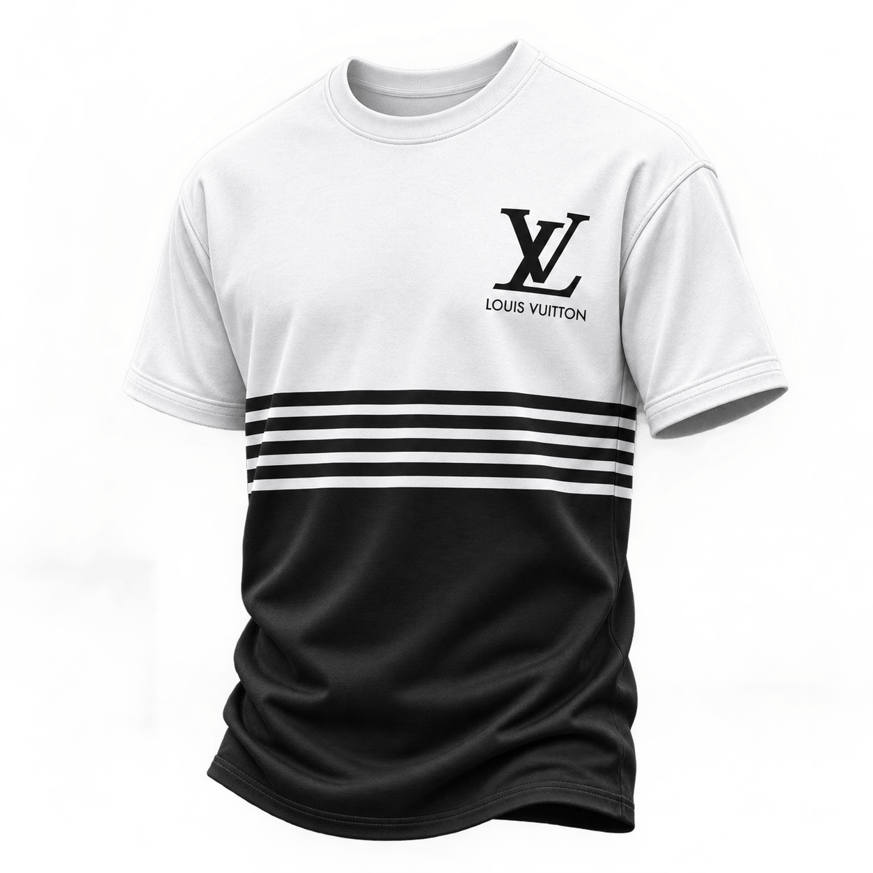 Louis Vuitton | Monogram Stripe Colorblock T-Shirt Fall 2026 Collection