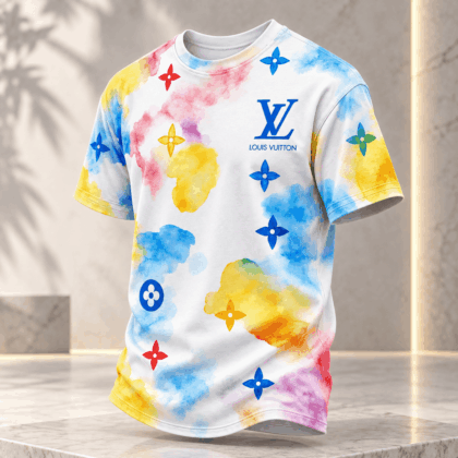 Louis Vuitton | Watercolor Monogram Splash T-Shirt Winter 2026 Collection
