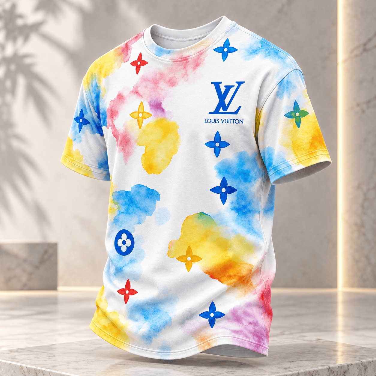 Louis Vuitton | Watercolor Monogram Splash T-Shirt Winter 2026 Collection