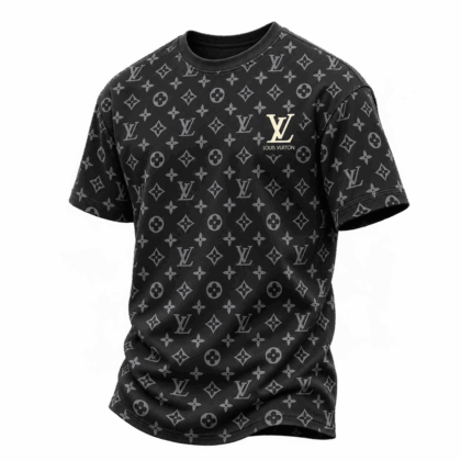 Louis Vuitton | Tonal Monogram Print T-Shirt Fall 2026 Collection