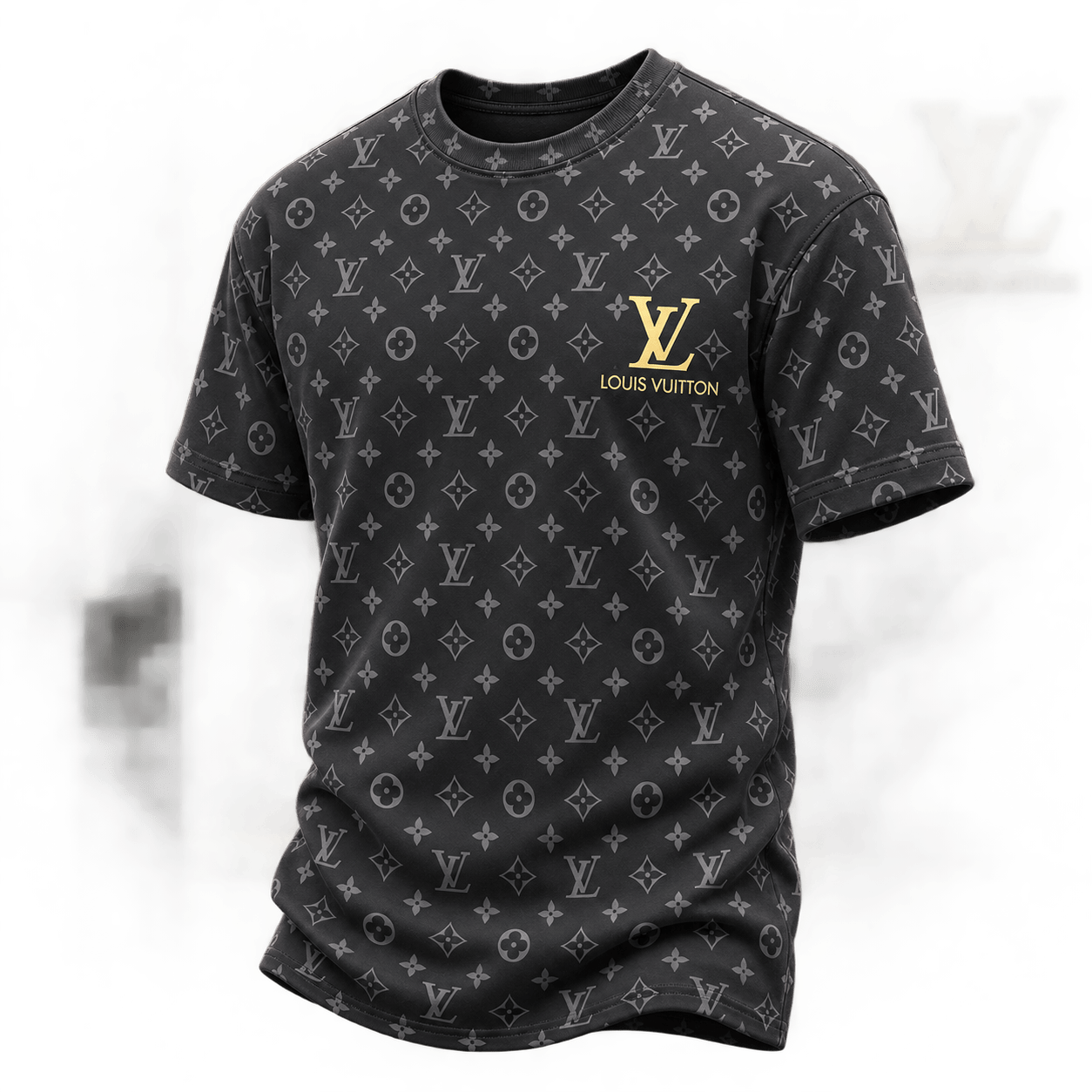 Louis Vuitton | Shadow Monogram Print T-Shirt Winter 2026 Collection