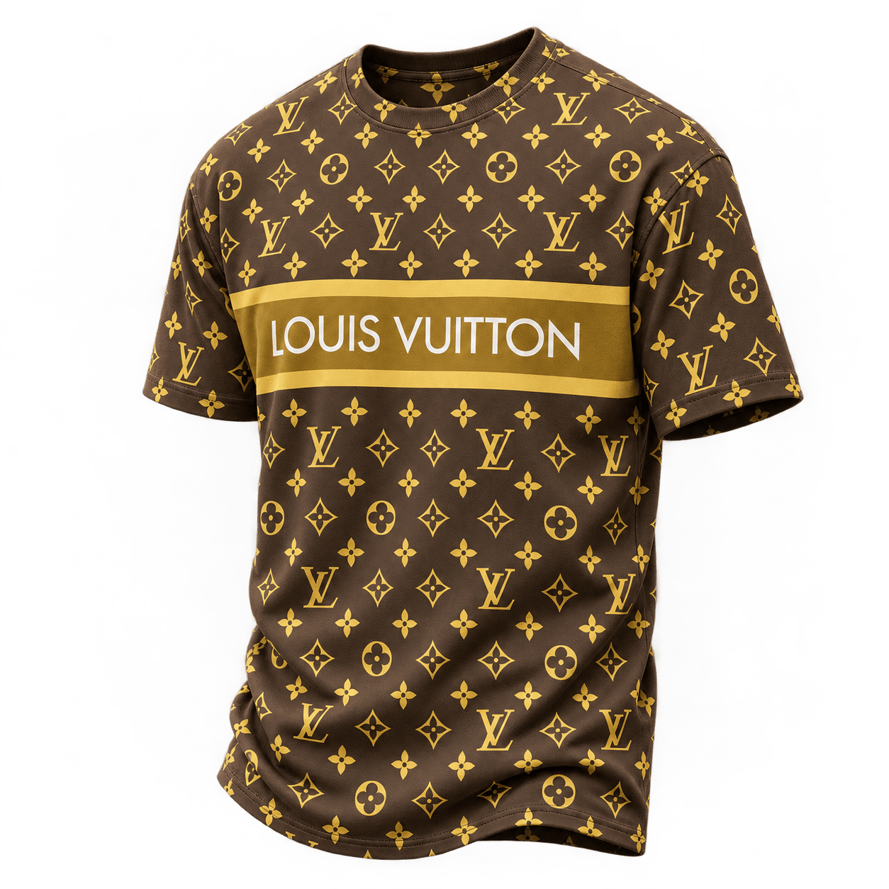 Louis Vuitton | Golden Monogram Stripe T-Shirt Fall 2026 Collection