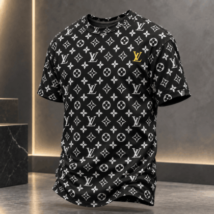 Louis Vuitton | Contrast Monogram Print T-Shirt Winter 2026 Collection