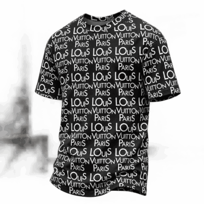 Louis Vuitton | Paris Logo Typography T-Shirt Winter 2026 Collection