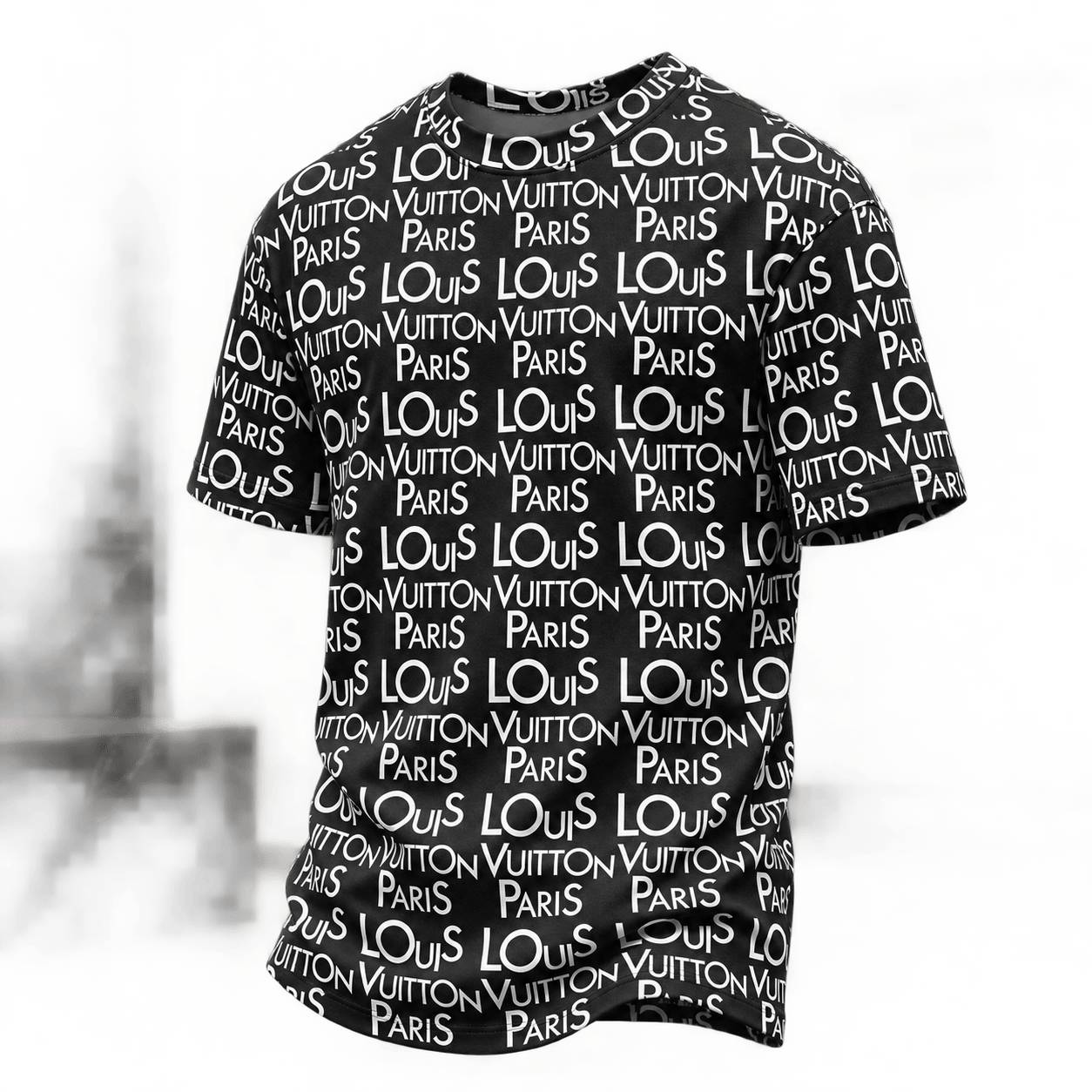 Louis Vuitton | Paris Logo Typography T-Shirt Winter 2026 Collection