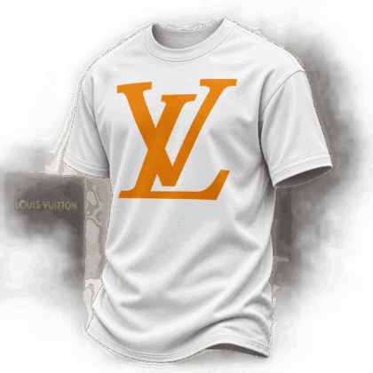 Louis Vuitton | Oversized Orange Monogram T-Shirt Fall 2026 Collection