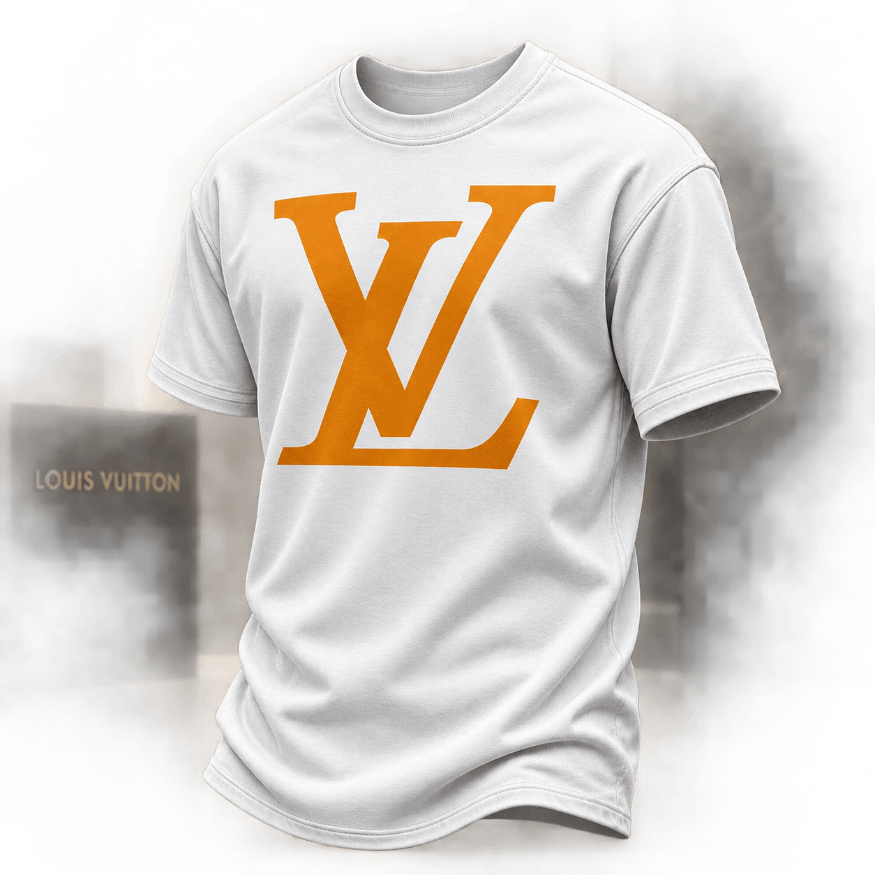 Louis Vuitton | Oversized Orange Monogram T-Shirt Fall 2026 Collection