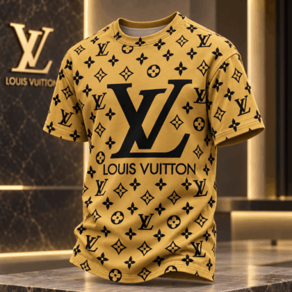 Louis Vuitton | Oversized Monogram Print T-Shirt Winter 2026 Collection