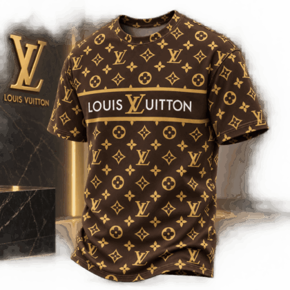 Louis Vuitton | Monogram Logo Stripe T-Shirt Fall 2026 Collection