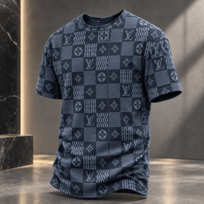 Louis Vuitton | Monogram Patchwork Grid T-Shirt Fall 2026 Collection