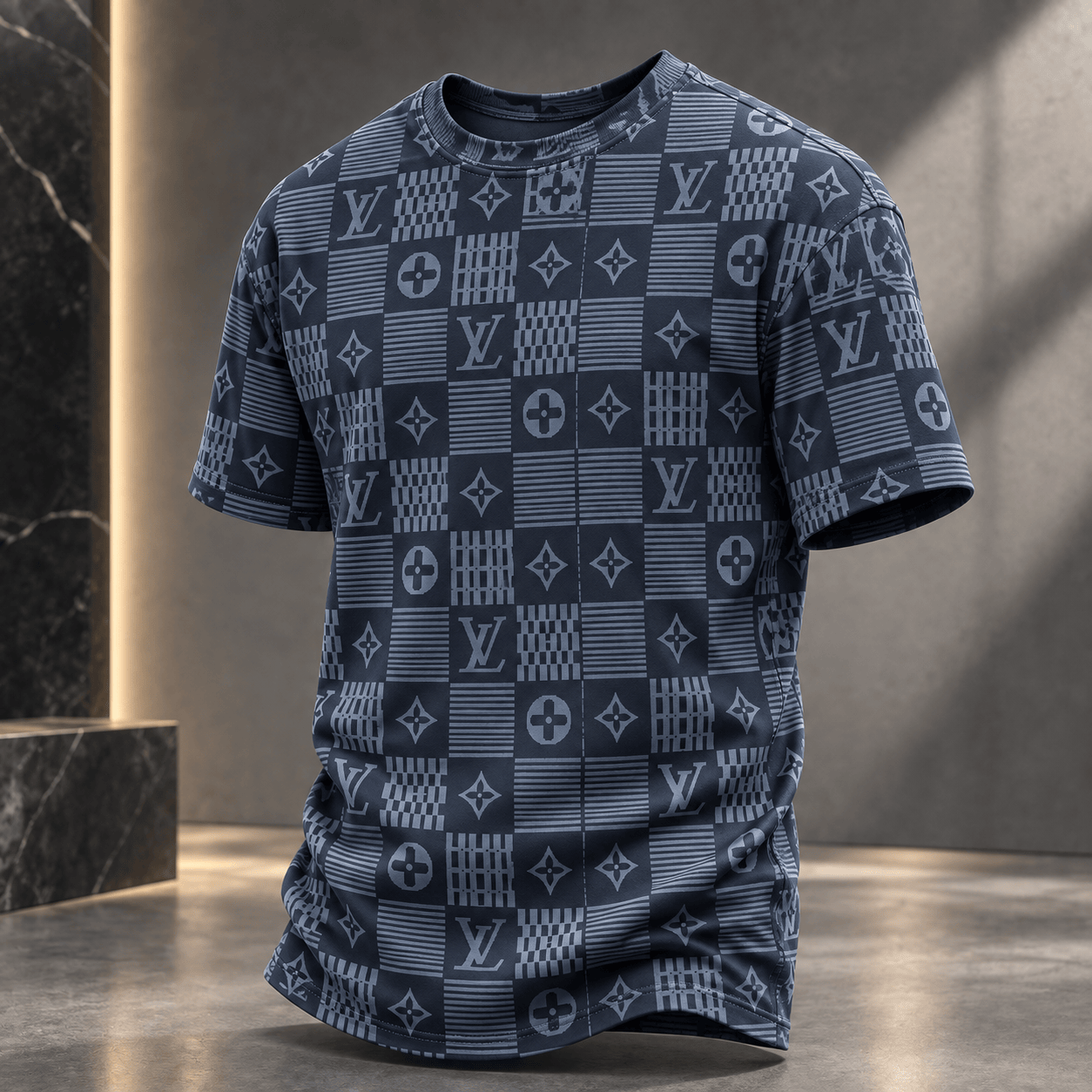 Louis Vuitton | Monogram Patchwork Grid T-Shirt Fall 2026 Collection
