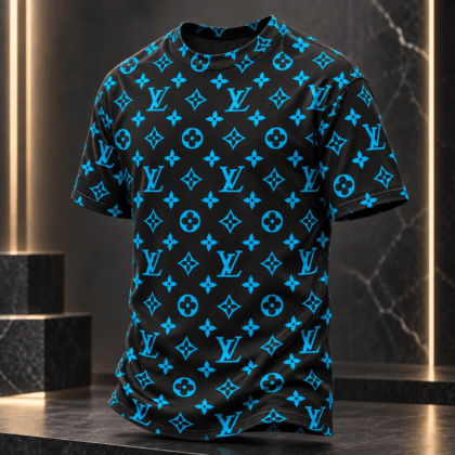 Louis Vuitton | Electric Blue Monogram T-Shirt Fall 2026 Collection