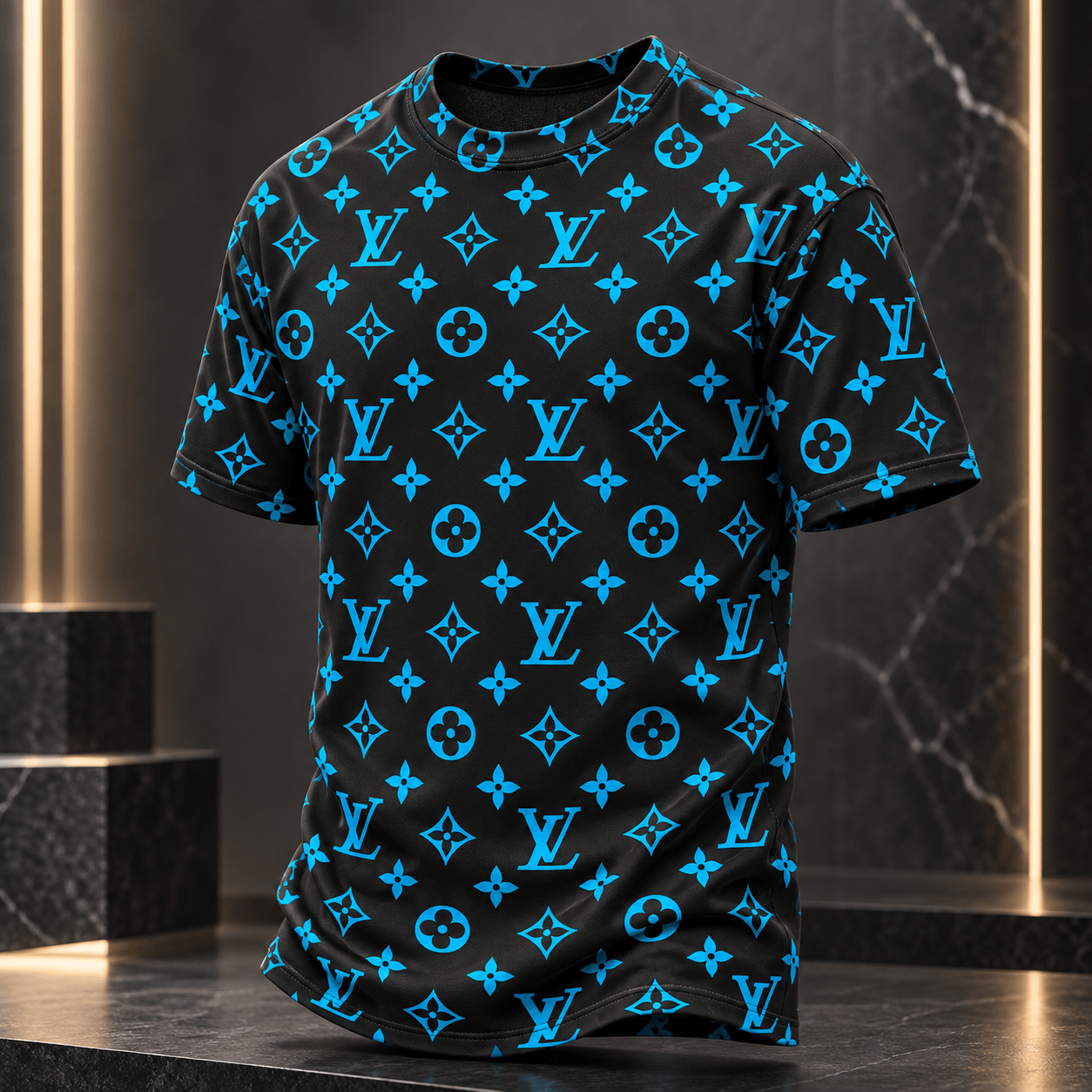 Louis Vuitton | Electric Blue Monogram T-Shirt Fall 2026 Collection