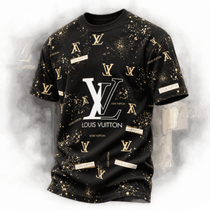 Louis Vuitton | Gold Splatter Monogram T-Shirt Fall 2026 Collection