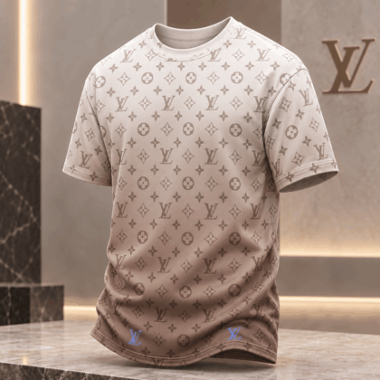 Louis Vuitton | Tonal Monogram Gradient T-Shirt Winter 2026 Collection