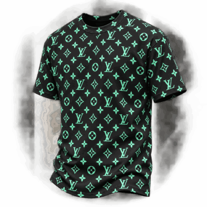 Louis Vuitton | Mint Monogram Print T-Shirt Fall 2026 Collection
