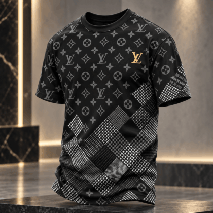 Louis Vuitton | Monogram Patchwork Print T-Shirt Fall 2026 Collection