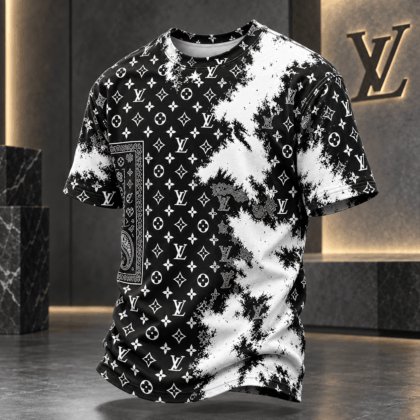 Louis Vuitton | Monogram Paint Splatter T-Shirt Fall 2026 Collection