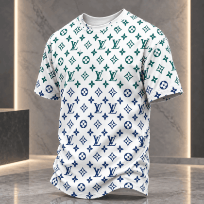 Louis Vuitton | Gradient Monogram Print T-Shirt Fall 2026 Collection