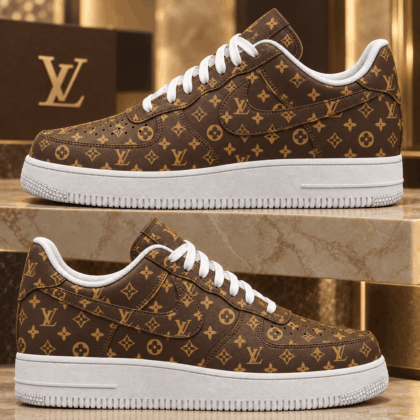 Louis Vuitton | Classic Brown Monogram Sneakers Winter 2026 Collection
